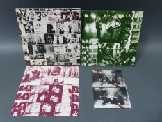 Rolling Stones - Exile on Main Street with attached postcards,