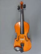 A child's violin with 33.