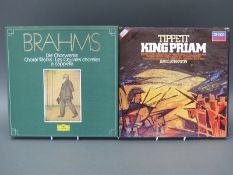 Eleven classical box sets including Bhrams (DG) and Tippett