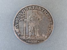 Brunswick-Calenberg Hanover George I Wildman 2/3 taler 1719 HxH