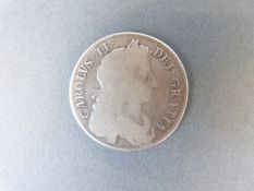 Charles II NF 1683 halfcrown,
