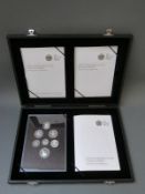 2008 Royal Mint deluxe cased silver proof 