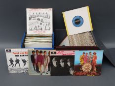 Two cases of approximately 100 singles from the 60's and 70's, condition appears excellent,