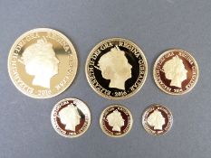 The Great Recoinage Gold Guinea Collection, limited edition 4/99, by London Mint Office,
