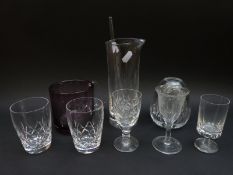 A quantity of glassware to include Dartington,