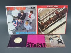 Approximately 30 LPs and a dozen singles including The Cure,