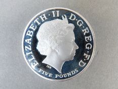 Royal Mint HM Queen Elizabeth II 80th Birthday Platinum Proof Piedfort Crown,