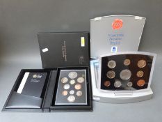 2000 executive proof coin collection together with a 2012 example