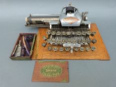 Blickensderfer aluminium featherweight typewriter