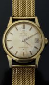 Omega Constellation Auctomatic Chronometer gentleman's wristwatch with date aperture,