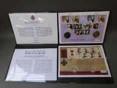 A 150th Anniversary of the Victoria Cross Commemorative silver coin cover limited edition of 450