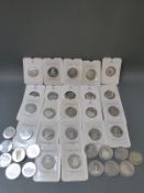 Thirty-six Birmingham Mint 1974 Counties of England medallions