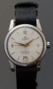 Omega Seamaster Calendar gentleman's automatic wristwatch with date aperture,