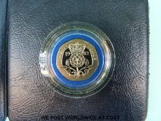 Three cased and certificated 1982 twenty pence silver Piedfort coins