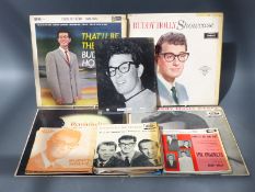 Twenty Buddy Holly/Crickets EPs and singles and five LPs,