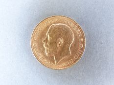 A 1911 gold full sovereign