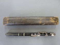 A cased c1930 Boosey & Hawkes piccolo (reg no 23376)