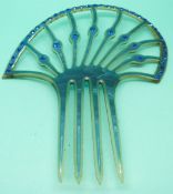 An Art Nouveau hair slide/decoration.