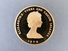 1979 Turks and Caicos 100 Kronen 278 grains,