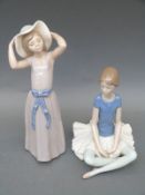 Two Lladro figurines,