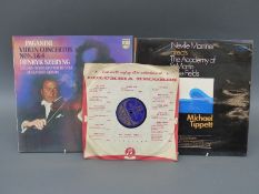 A selection of approx 50 classical LPs together with various 78's