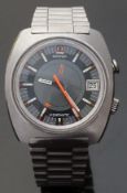 Omega Memomatic gentleman's automatic wristwatch with date aperture, alarm function,