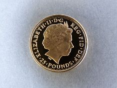 2004 gold proof £25 Britannia 8.