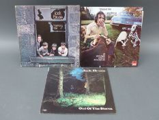 Three albums from Cream vocalist and bass player Jack Bruce, Things We Like (1st issue),