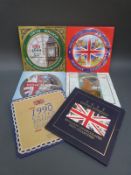 Six various Royal Mint brilliant uncirculated coin collections comprising 1990, 95, 96, 97,