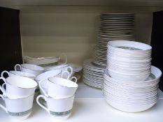 A Royal Doulton Rondelay pattern 87-piece dinner service