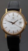 Tissot Visodate Seastar Seven gentleman's wristwatch with date aperture,