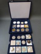 Twenty-four various crowns, including silver examples 1937 Australian crown,