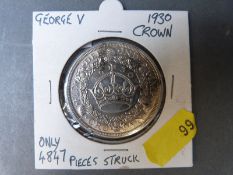 George V 1930 wreath crown NVF
