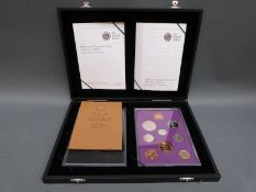 The Royal Mint Silver Proof Collection, cased with certificates,