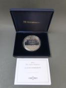 2005 cased 5oz silver commemorative 