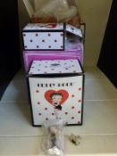 A quantity of Betty Boop ceramics to include Wade, Westland Giftware etc,