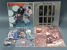 The Who and associated 4 LPs, A USA copy of My Generation on Black/Silver Brunswick,