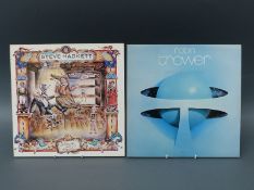 Approximately 80 rock and pop LPs including Robin Trower, 10cc, Steve Hackett, Rush & Alan Parsons.