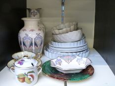 A collection of ceramics to include three items of Masons Ironstone 