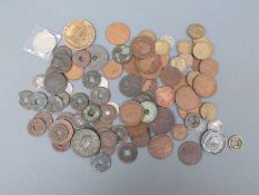 A selection of Roman, Georgian and foreign coins,