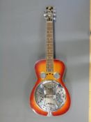 Regal San Francisco RD30 SQ square neck resonator guitar fitted with six steel strings on