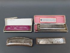 Hohner 12 hole 'Larry Adler Professional' chromatic harmonica in the key of C in original box,