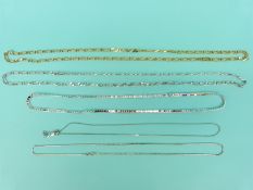 A silver pendant set with a faux opal,