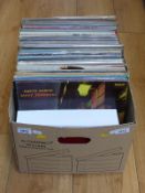 Approximately 60 LPs including Pink Floyd, Led Zeppelin, David Bowie, Nick Drake, Camel.