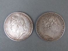 George III 1820 crown LX,
