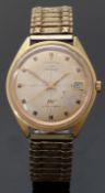 Longines Ultra-Chron 18ct gold gentleman's automatic wristwatch with Hi-Beat movement,