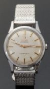 Omega Constellation Chronometer Automatic gentleman's wristwatch with two tone baton markers,