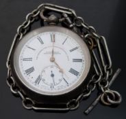 T Fattorini of Bolton & Skipton non magnetic 'The Westminster' capped lever open faced pocket watch
