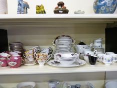 A collection of Royal Albert and Paragon decorative tea ware etc,