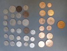 A cachet of Irish / Eire Freestate coinage including 1920s examples of pennies and halfpennies in